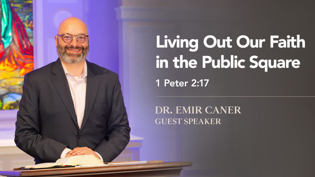 Living Out Our Faith in the Public Square
